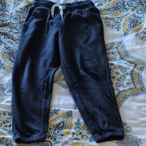 Old Navy Black Kids Sweatpants with White Drawstring